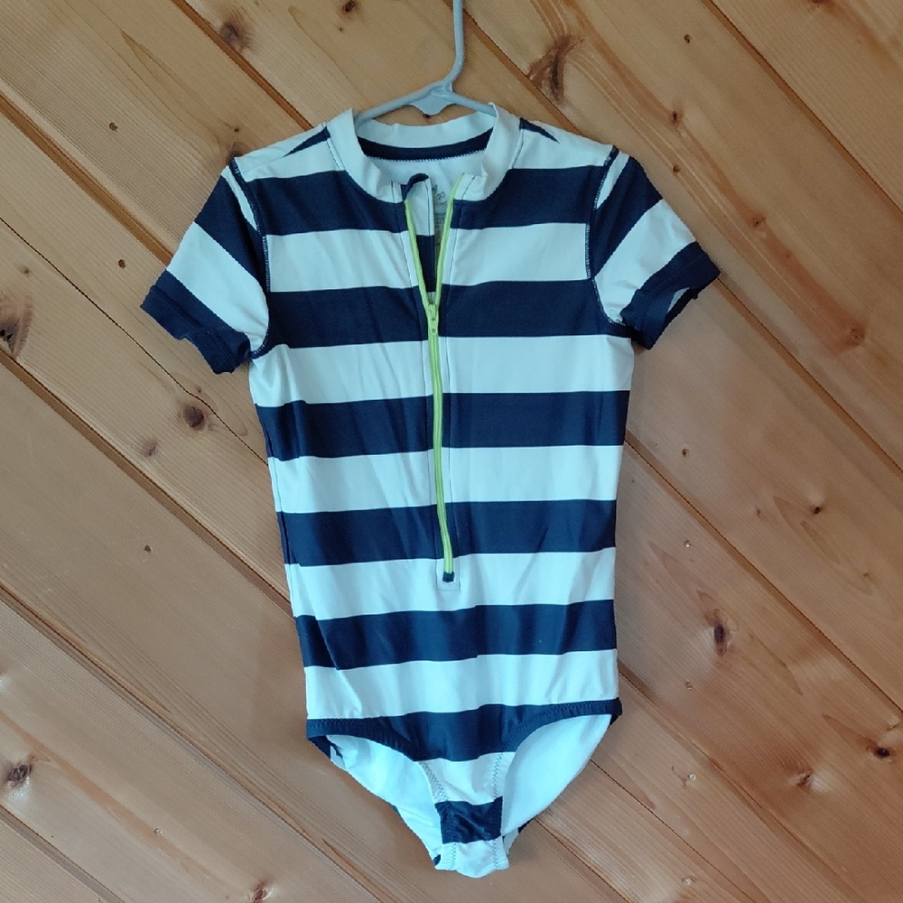 Primary Navy and White Swimwear